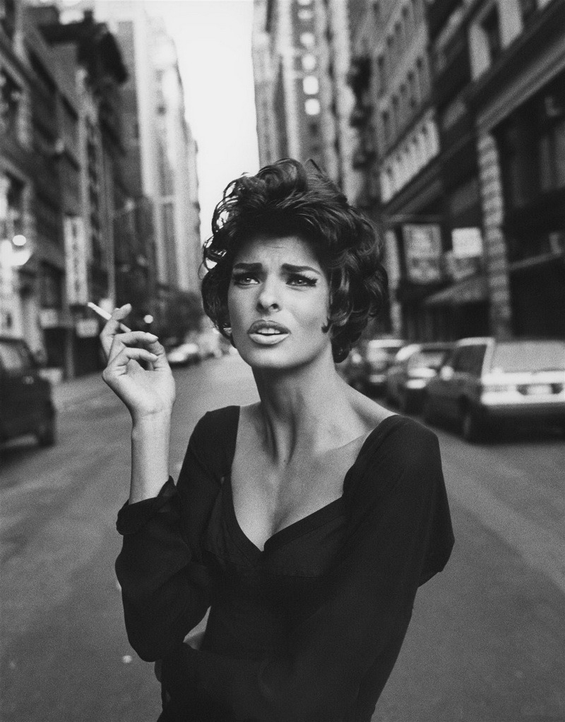 larastonesbitch:  Linda Evangelista by Steven Meisel for Vogue Italia, June 1990
