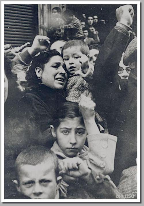 Barna. Barcelona. Funeral Buenaventura Durruti. Noviembre 1936.