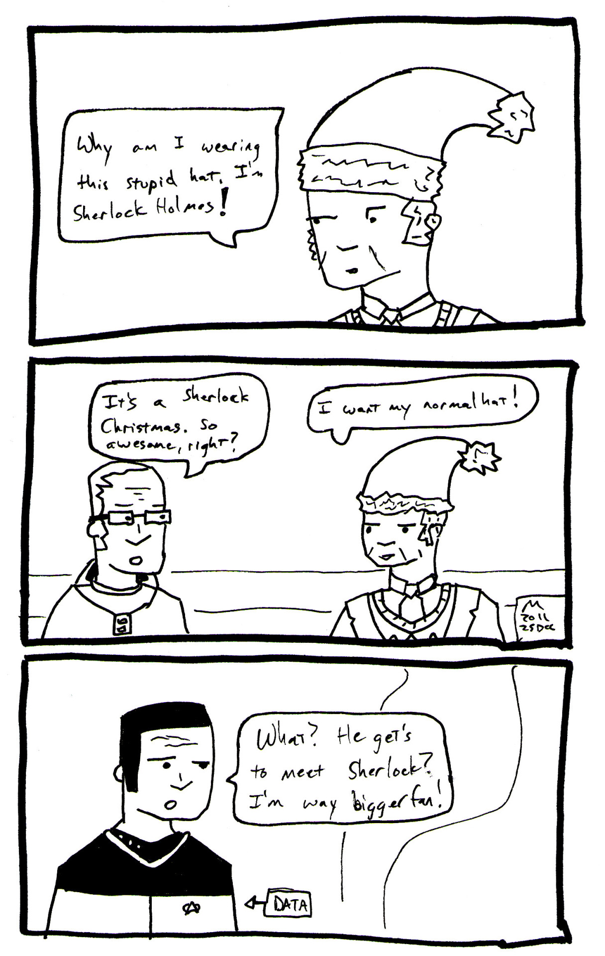 michaelmclean:
“ michaelmclean:
“ Sherlock Christmas (2011)
read more awesome comics @ mini dove comics.
”
check out the facebook page for even more comic updates…
”
check out more of my comics @ mini dove comics & @retail-comics. Like the facebook...