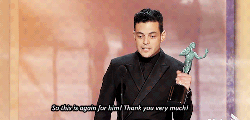 malekedd:Rami Malek winning Best Actor at the SAG Awards…
