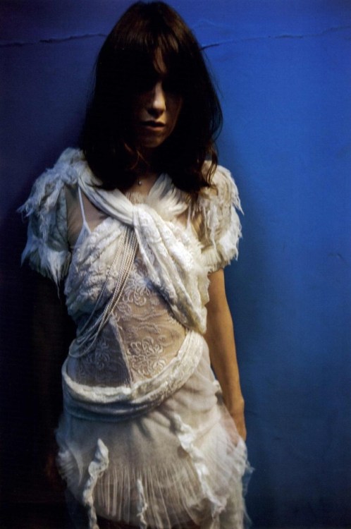 lelaid:Charlotte Gainsbourg by Nan Goldin for Lula F/W 2010