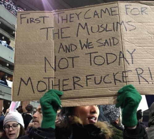 refinery29: These are the best, most joyful, and most savage protest signs from this weekend’s multi-city resistance to Trump’s Muslim ban While we’re still trying to make sense of it all, we can’t help but appreciate the passion that’s gone