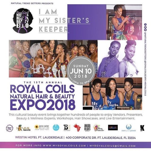 Save the date: Sun, June 10 - More fabulous #RoyalCoils by @naturaltrendsetters during the 15th Annu