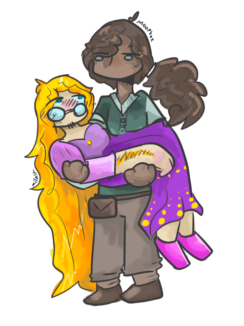 Rapunzel Chelly Moment