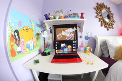 heyits-maya:  for the lovely anon who requested a quality photo of my desk :)  