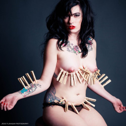 jesseflanagan:  Vice Baby in clothespins photo by me