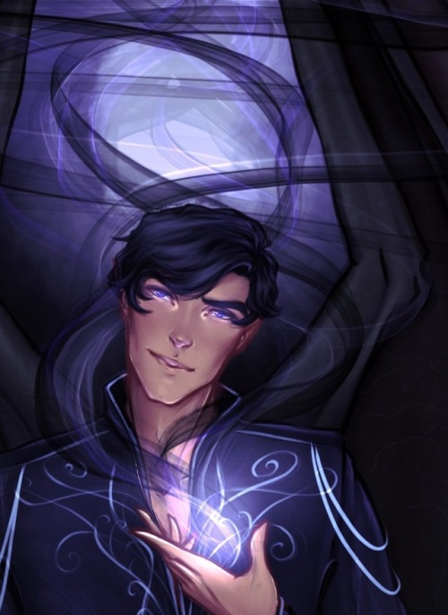 lexaarts: “Night Triumphant” Here is my Rhysand piece!! I hope I did him justice!!  It w