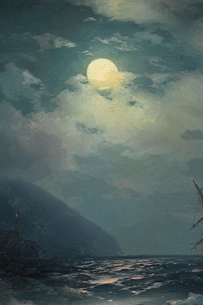 lovingpanzheonruins:moonlight,detail