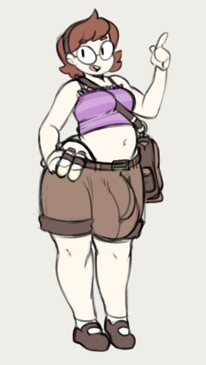 angstrom-nsfw: Lynn outfit update, now with increased Dork Factor I wonder what’s in those vials…