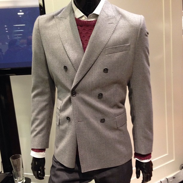 mrburberry-fox:  gqfashion:  J. Lindeberg giving good fall rig at their @saks event.