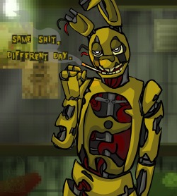 DC2/FNAF4] Animatronics (halloween)