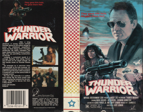 &ldquo;Thunder&rdquo; aka &ldquo;Thunder Warrior&rdquo; (1983, Fabrizio De Angelis) 