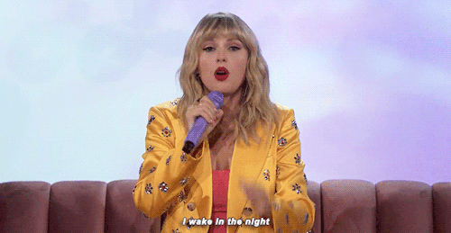 dailyswiftgifs:The room is on fire,Invisible smoke.
