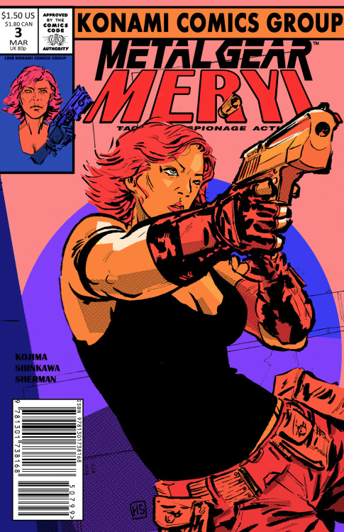 Metal Gear Solid Comic Book Covers
“ Art by cleanlined.tumblr.com
”