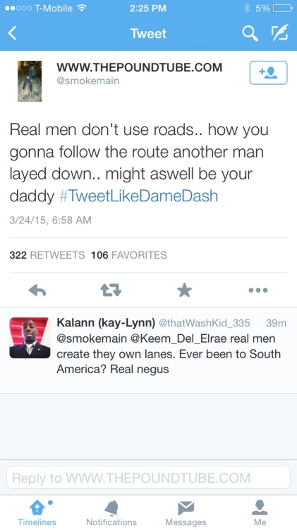 thatwhiteshameremu:  Twitter going in with #tweetlikedamedash
