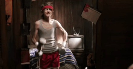 muscleclod:   I don’t know why I’m working out I will always be a skinny little