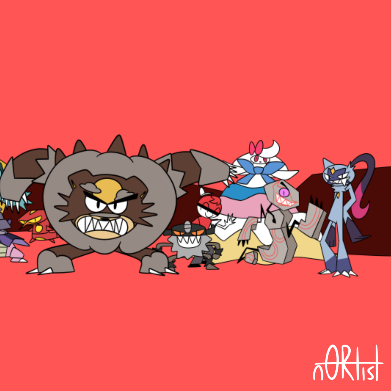 I'm n0Rtist — When I was reminded of how the gen 8 Pokemon...