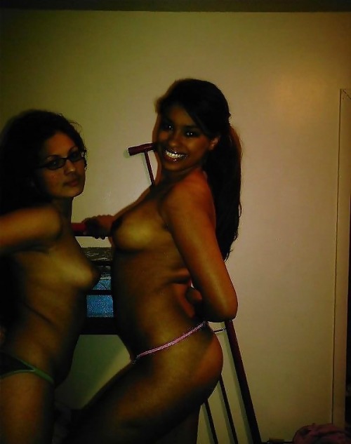 sexyindiangirlsxxx: Two Horny NRI Indian College Girls Get Naked…
