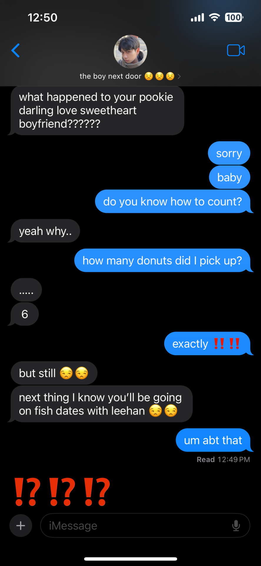 TEXTS WITH BOYFRIEND JAEHYUN
