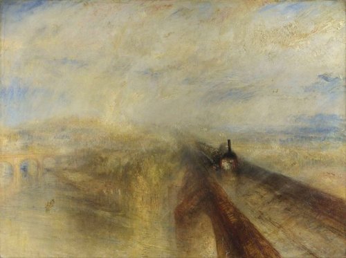 J. M. W. Turner - Rain, Steam and Speed – The Great Western Railway (1844).