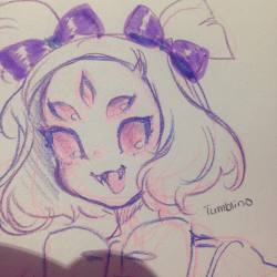 tumblino:  Yahhhh #wip #undertale #muffet