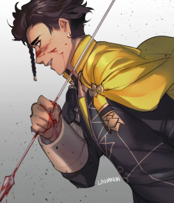 linvaniin:  some feral claude doodles + one without the blood splatter
