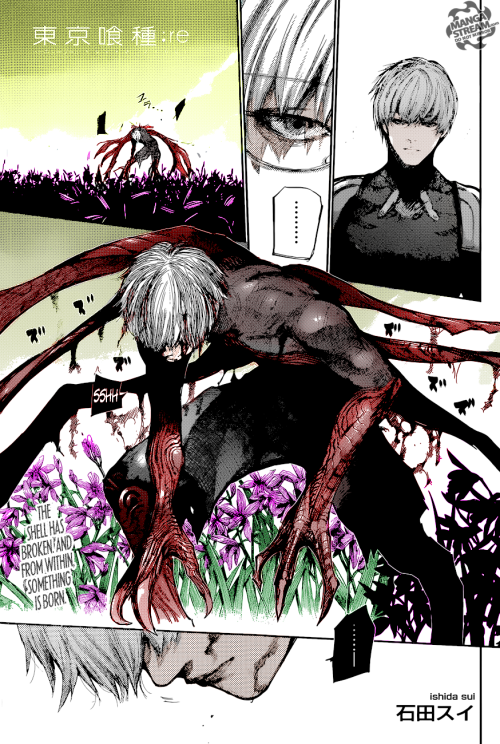 TG:re Chapter 76. Kaneki VS Arima Coloured