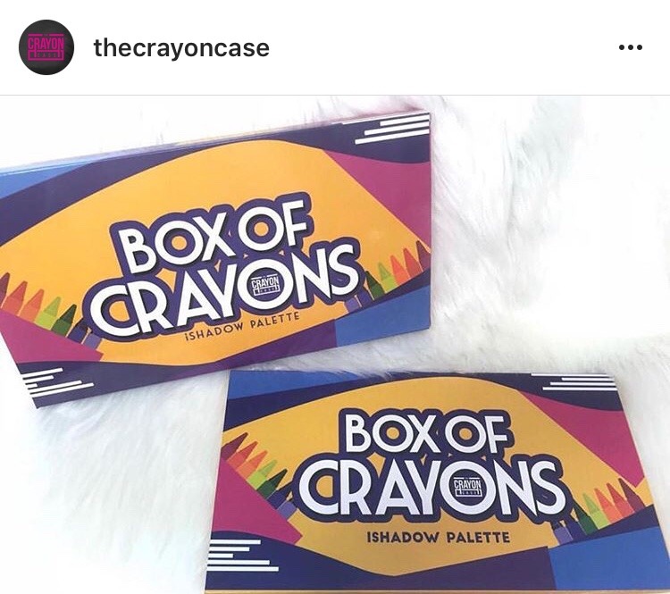 The Crayon Case Box of Crayons Eyeshadow Palette