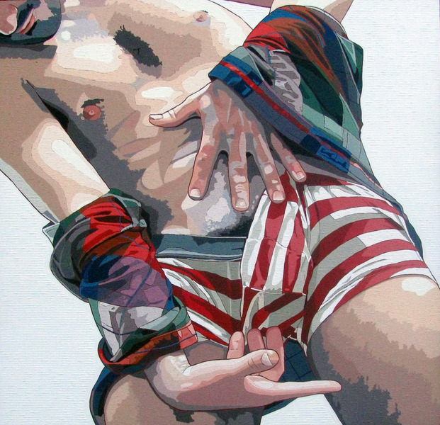 summerdiary:  Coordinated Efforts Oil on Canvas by Terry Furry 2013 