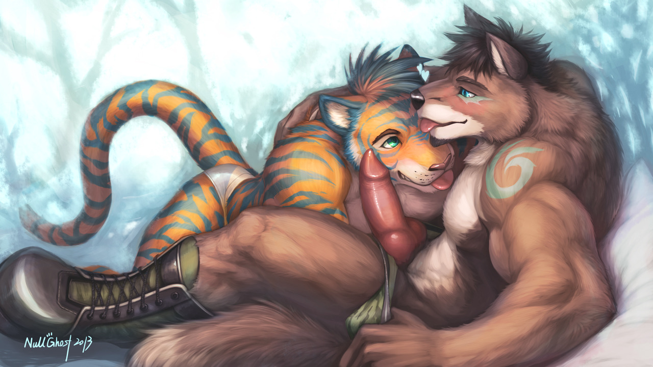 thefoxcave:  Art by: null-ghost 