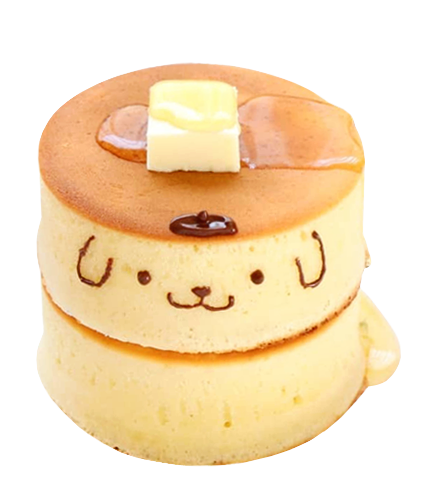 honeyrolls: Pompompurin Pancakes