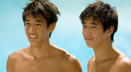 Mark & Timothy Lee, Team Singapore divers