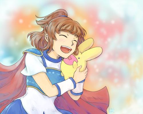 Trying to get back into drawing after forever&hellip;All I need in the world is for Arle and Car