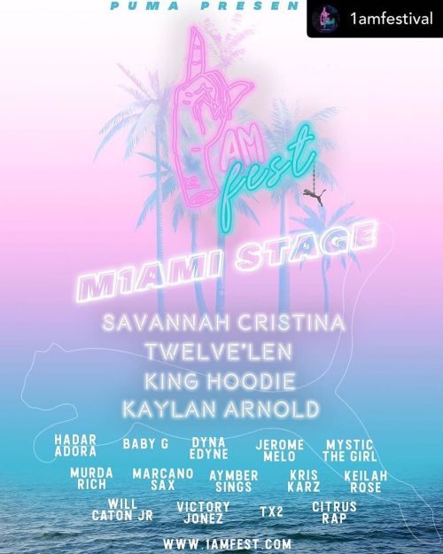 From Miami for Miami&hellip;. gotta pull up and support w/ @_kinghoodie @jeromemelo @savannah.cristi