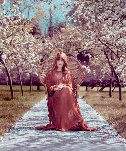breathtakingqueens:  “I’ve got quite a vivid imagination and I’m easily overwhelmed by sensations and things that are beautiful or scary. I don’t think I’ve ever seen a ghost - I think I’m probably haunted by my own ghosts than real ones.”