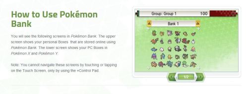 How to use Pokemon Bank?