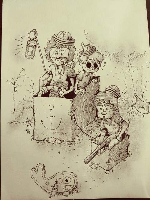 When We Were Young. We Used To Play Of Sailors. I Was Kinda Obssessed With Moby Dick And All Those Sailor