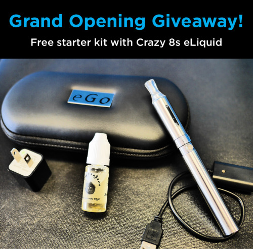 GRAND OPENING GIVEAWAY! Starting now until 8pm we will be giving away not one, but TWO FREE Starter 