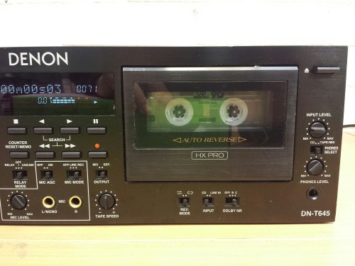 Denon DN-T645 CD/Cassette Combi Deck, 2002