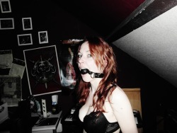 all-about-fantasies:  http://all-about-fantasies.tumblr.com/ The best gf is a gagged gf. 