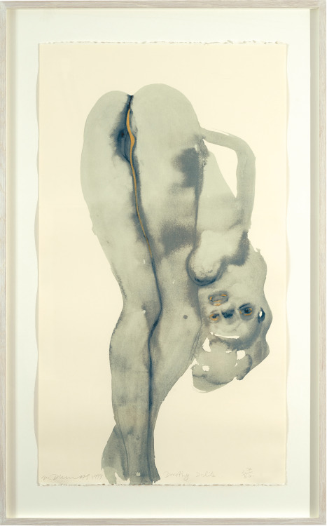 dead-molchun: Marlene Dumas (1953-) Dorothy D-lite, 1999 (120,5 x 67 cm.) lithograph in colors with 