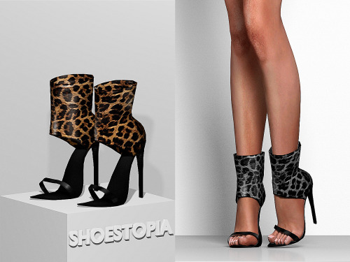Shoestopia - Sollaria High Heels+10 SwatchesFemaleSmooth WeightsMorphsCustom ThumbnailHQ Mod Compati