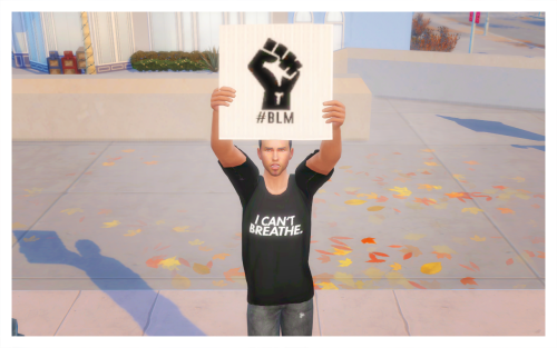 breannathesimblr: ✊BLACK LIVES MATTER! Thank you @ebonixsims for organizing the rally! How to help: 