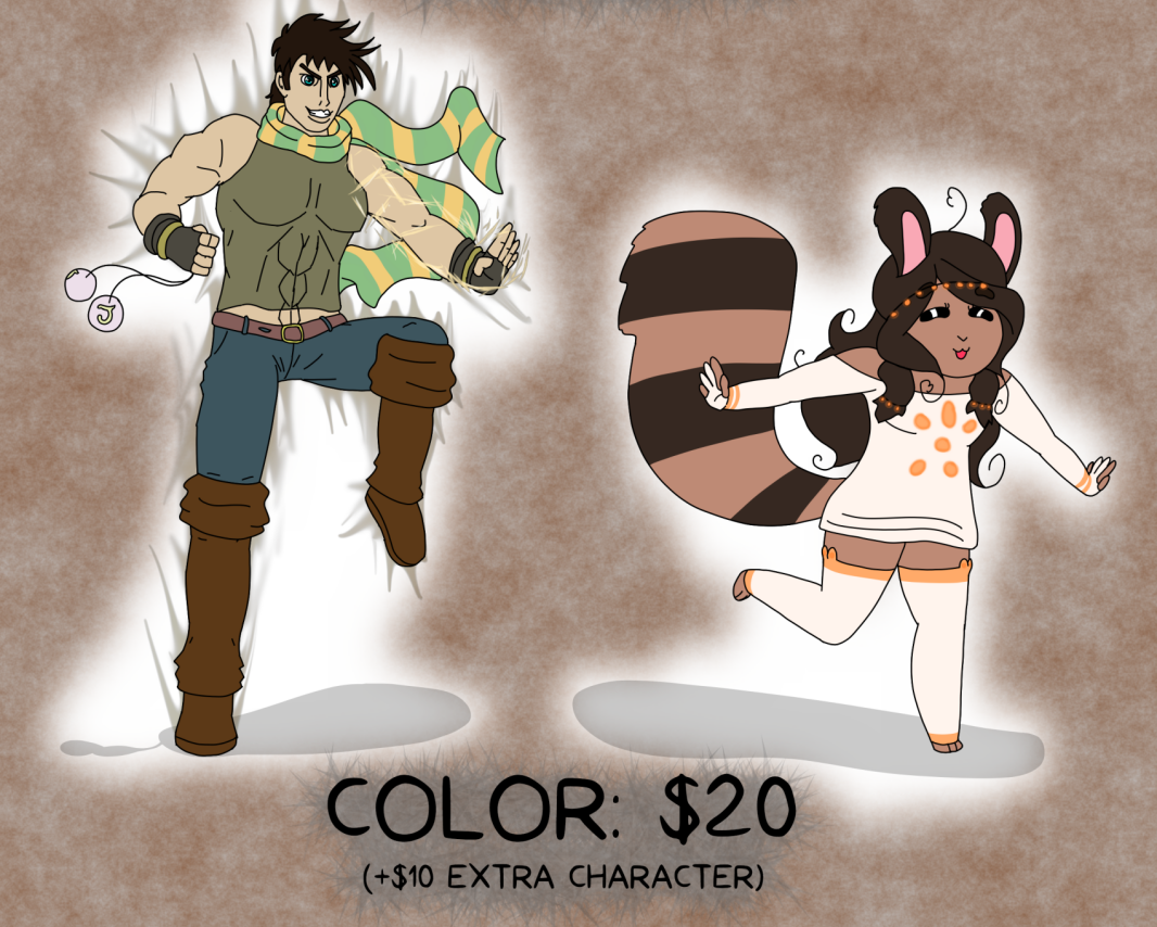 theargoninja:  I’m opening Commissions again. This time with an updated chart.
