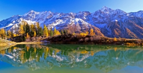 different-landscapes:Lötschental Schwarzsee, Valais, Switzerland
