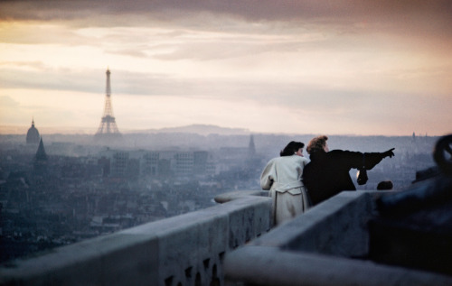 milkyheart:Ernst Haas View from Notre Dame, Paris 1955