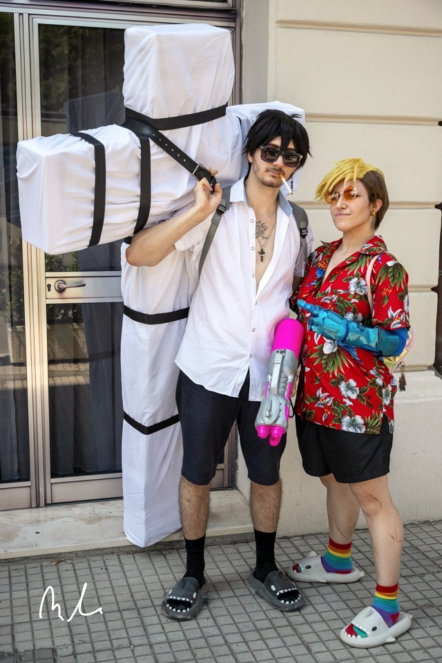 VashWood summer version 🌱✨
Vash: me
Wolfwood: my bf