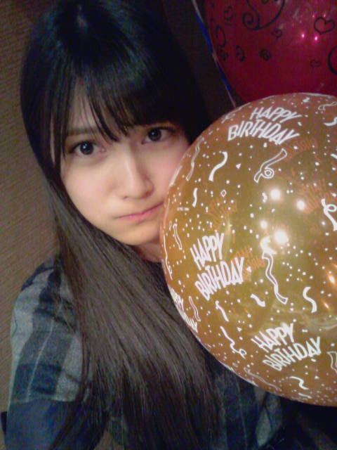 via 入山杏奈 2013/12/03 G+ あんにん、お誕生日おめでとう！