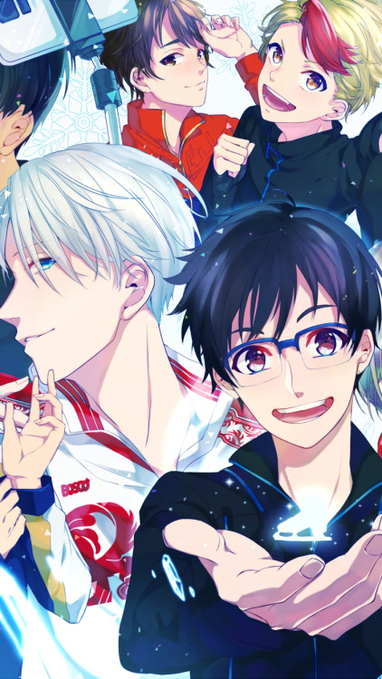 Yuri on Ice Wallpapers •Mobile/Desktop •Group focus •Engaged af