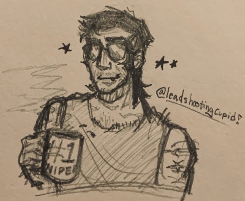 Nice Blog Youve Got Here, Mr. Mundy! Thought Id Draw You Enjoying Some Coffee Since You Said It Was Your